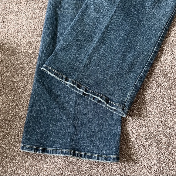 Y2K Alloy Apparel Avery Denim Low Rise Boot Cut Jeans Juniors Size 21 Tall - Picture 14 of 16